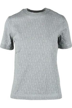 Diesel Top, Dame, Grå, S, Bomuld, Tshirt