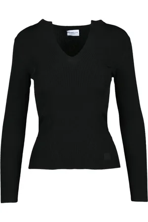 MARELLA Strik, Dame, Sort, S, Sporty Underlag Top