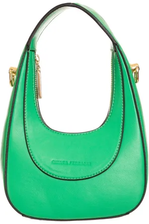 Chiara Ferragni Taske, Dame, Grøn, ONE SIZE, Uld, Shoulder Bags