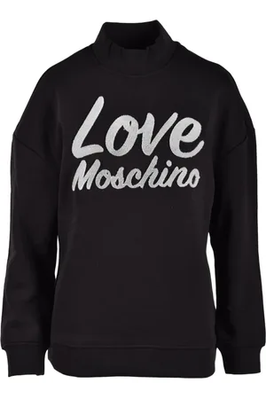 Moschino Sweathshirts & Hoodies, Dame, Sort, M, Bomuld, Maglia