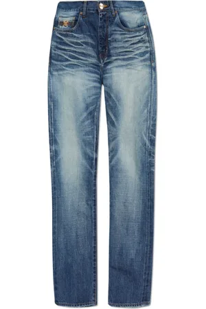 VERSACE Jeans, Herre, Blå, W31, Bomuld, Jeans med vintage effekt