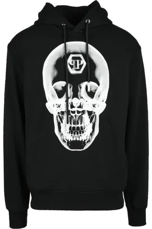 Philipp Plein Sweathshirts & Hoodies, Herre, Sort, M, Bomuld, Skjorte