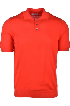 BALLANTYNE Top, Herre, Rød, XL, Bomuld, Polo