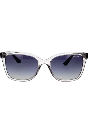 vogue Tilbehør, Dame, Grå, 54 MM, Uld, Elegante solbriller med grå linser