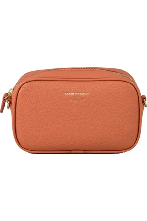 Emporio Armani Taske, Dame, Rød, ONE SIZE, Uld, Stilfuld Mini Clutch med Skulderrem