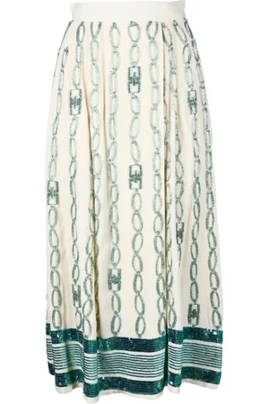 Elisabetta Franchi Nederdel, Dame, Flerfarvet, S, Nederdel