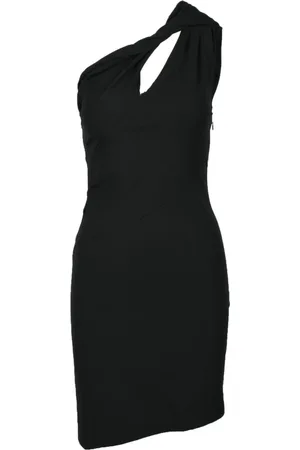 Givenchy Kjole, Dame, Sort, M, Elegant Kjole med Viskoseblanding