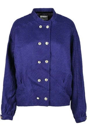 FORTE FORTE Jakke, Dame, Lilla, XL, Uld, Capospalla