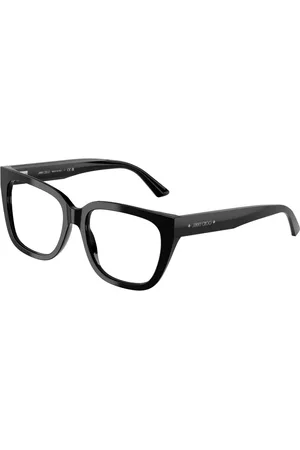 Jimmy Choo Tilbehør, Dame, Sort, 52 MM, Uld, Stilfulde Briller i Sort Farve