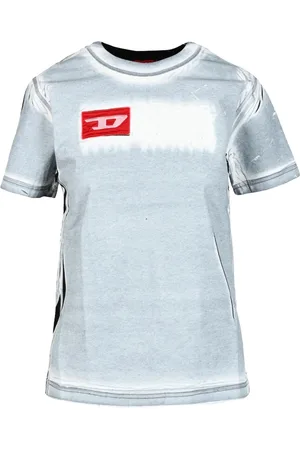 Diesel Top, Dame, Hvid, L, Bomuld, Tshirt