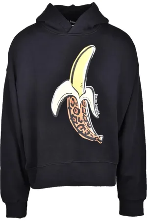 Palm Angels Sweathshirts & Hoodies, Herre, Sort, S, Bomuld, Maglia