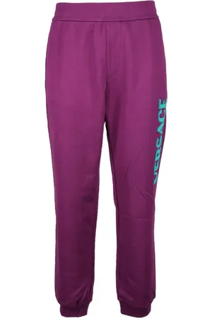 VERSACE Bukser, Herre, Lilla, L, Bomuld, Bukser