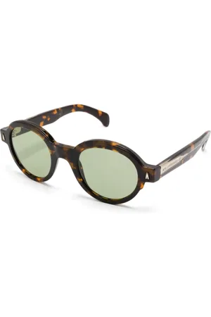 Moncler Tilbehør, unisex, Brun, 47 MM, Uld, Solbriller