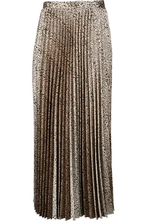 Twin-Set Nederdel, Dame, Brun, S, Polyester, Nederdel
