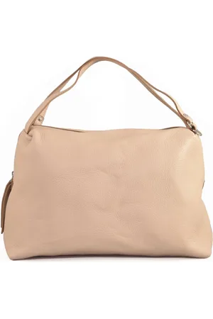 Gianni chiarini Taske, Dame, , ONE SIZE, Uld, Læder skuldertaske med lynlås lukning