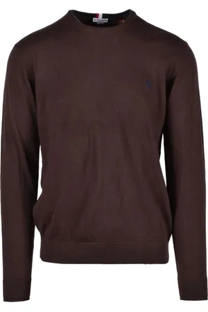 U.S. Polo Assn. Strik, Herre, Brun, S, Bomuld, Skjorte