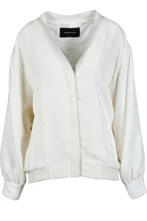 Fabiana Filippi Strik, Dame, Hvid, 2XS, Uld, Jakke