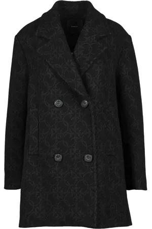 Pinko Frakke, Dame, Sort, 2XS, Uld, Frakke