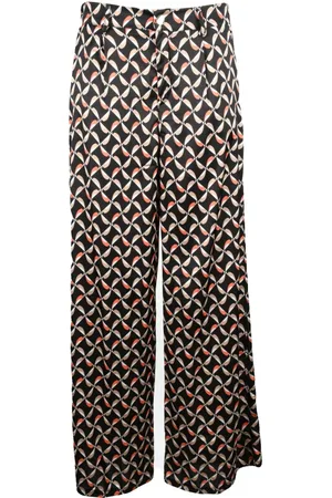 Think! Bukser, Dame, Flerfarvet, M, Polyester, Polyester Casual Bukser