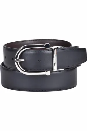 Ermenegildo Zegna Tilbehør, Herre, Sort, 110 CM, Uld, Bælte