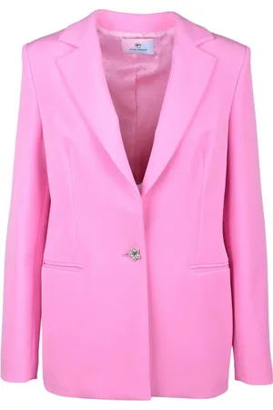 Chiara Ferragni Jakke, Dame, Lyserød, XS, Uld, Blazer til Kvinder
