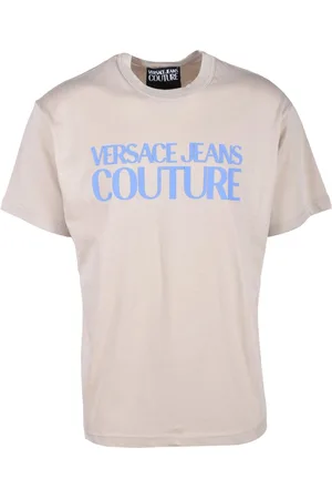 VERSACE Top, Herre, , 3XL, Bomuld, Bomuld T-shirt med Stilfuldt Design
