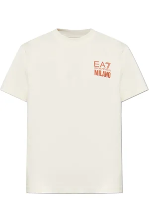 EA7 Top, Herre, , XL, Bomuld, T-shirt med trykt logo