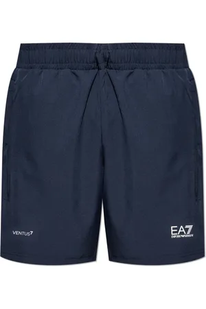 EA7 Shorts, Herre, Blå, XL, Uld, Shorts fra kollektionen