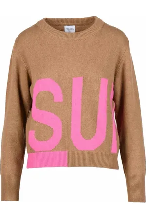 Sundek Strik, Dame, Brun, S, Uld, Skjorte