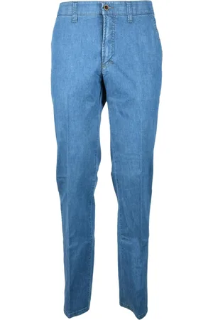 Club of Comfort Jeans, Herre, Blå, 2XL, Bomuld, Bukser