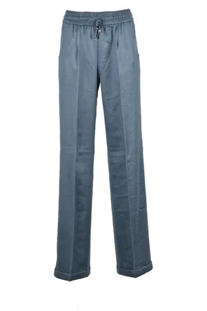 Kiton Bukser, Dame, Blå, XS, Bukser