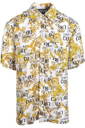 VERSACE Skjorte, Herre, Flerfarvet, L, Skjorte