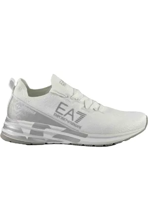 EA7 Sko, Herre, Hvid, 44 2/3 EU, Polyester, Sko