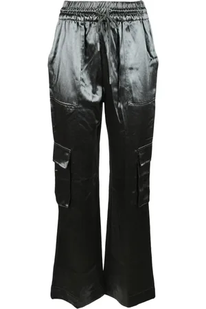 Guess Bukser, Dame, Grøn, S, Polyester, Bukser