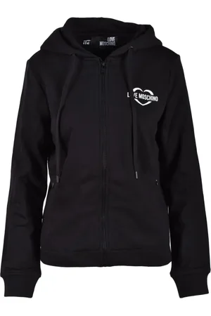 Moschino Sweathshirts & Hoodies, Dame, Sort, S, Bomuld, Maglia