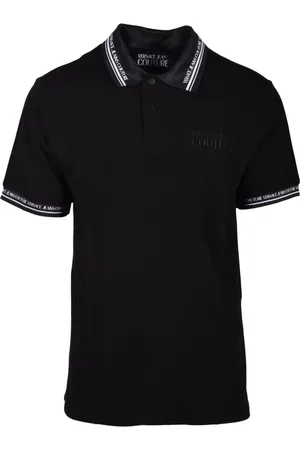 VERSACE Top, Herre, Sort, S, Bomuld, Polo