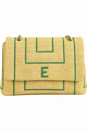 ERMANNO SCERVINO Taske, Dame, Flerfarvet, ONE SIZE, Uld, Flap Riley Kæde Skuldertaske