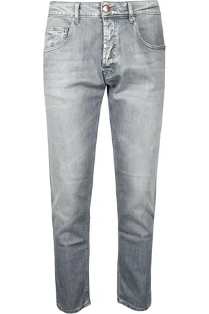Don the Fuller Jeans, Herre, Grå, W35, Denim, Klassiske Denim Jeans