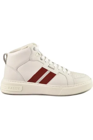 Bally Sko, Herre, Hvid, 41 EU, Uld, Hvide Sneakers til Mænd