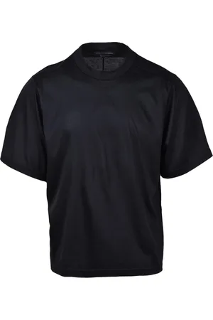 D.A. Daniele Alessandrini Top, Herre, Sort, L, Bomuld, Afslappet Bomuldsblandet T-shirt