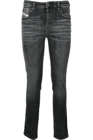 Diesel Jeans, Dame, Sort, W28, Bomuld, Jeans