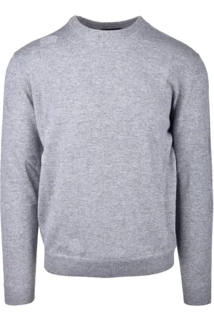 ALPHA STUDIO Strik, Herre, Grå, XL, Uld, Maglia