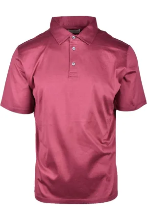 BALLANTYNE Top, Herre, Rød, L, Bomuld, Polo