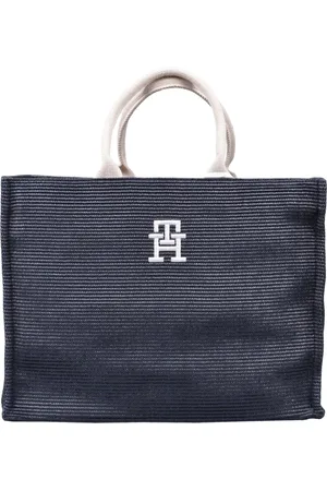Tommy Hilfiger Taske, Dame, Blå, ONE SIZE, Polyester, Strandtaske, Polyester og Polypropylen