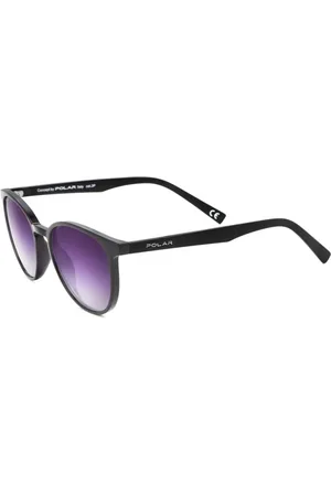 Polar Tilbehør, unisex, Sort, 51 MM, Uld, Stilfulde solbriller med grå linser