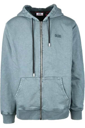 GCDS Sweathshirts & Hoodies, Herre, Blå, S, Bomuld, Maglia