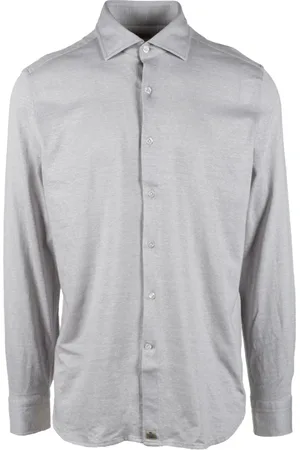 SONRISA Skjorte, Herre, Grå, 3XL, Bomuld, Skjorte
