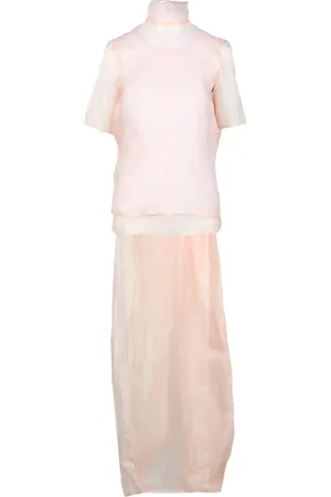 Sportmax Kjole, Dame, Lyserød, XS, Tyl, Top