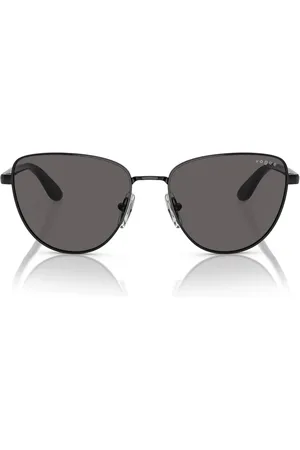 vogue Tilbehør, Dame, Sort, 56 MM, Retro-chic Cat Eye Solbriller