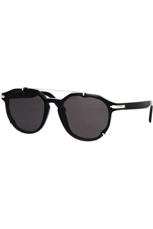 Dior Tilbehør, unisex, Sort, 56 MM, Klassiske Pantos solbriller Blacksuit stil
